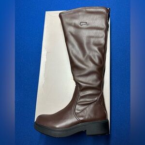 NWT Franco Sarto Wide Calf Brown Boots